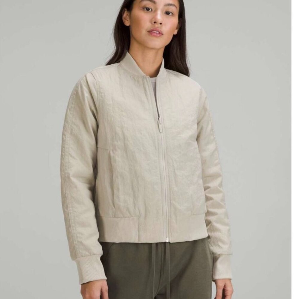 Lululemon Nonstop REVERSIBLE Bomber Jacket